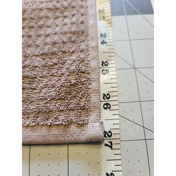NWOT Set Of 2 Brown & Cream Neutral Colors Kitchen Hand Towels Absorbent thick - Picture 4 of 8